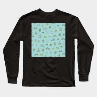 Happy traveler Long Sleeve T-Shirt